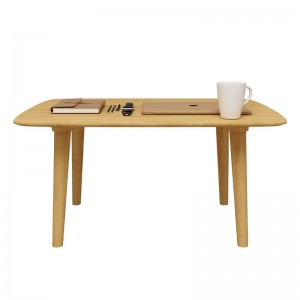 Table de bout en bambou 31 pouces table de thé à café pour salon meubles de salon de la maison